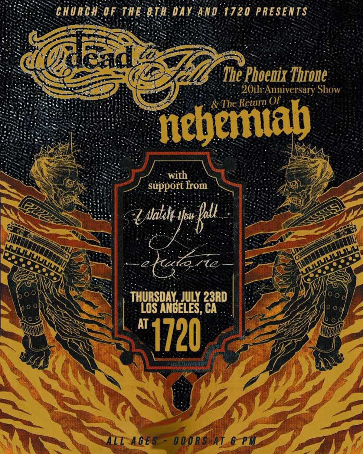 Dead To Fall – 20 Year Anniversary artwork from 1720