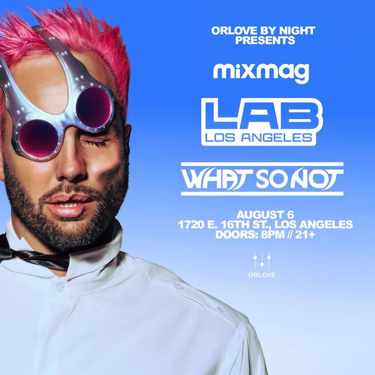Mixmag Lab: LA ft. What So Not artwork from 1720