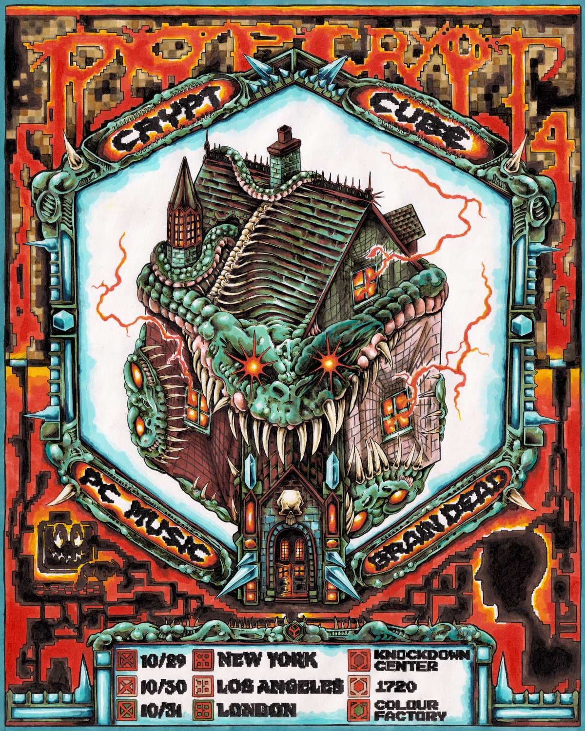 Pop Crypt : Crypt Cube artwork from 1720
