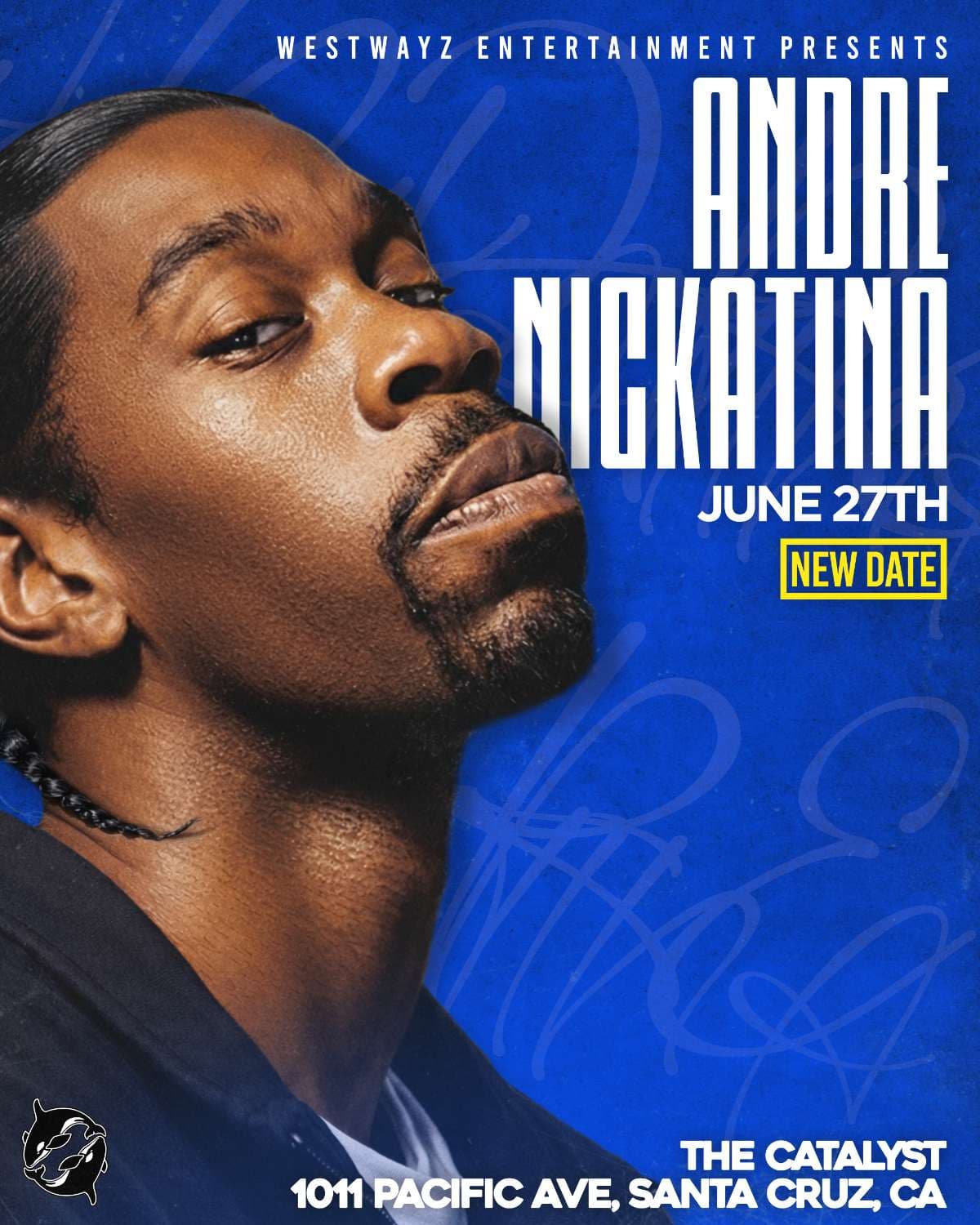 Andre Nickatina **Rescheduled from 6/27** artwork from The Catalyst