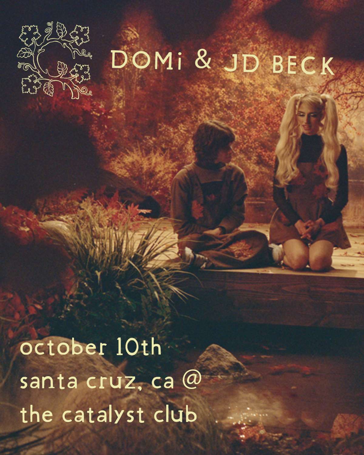 DOMi & JD Beck poster for The Catalyst