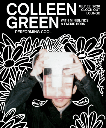 Clock-Out Lounge Presents: Colleen Green w/ Mini Blinds, Faerie Born artwork from Clock-Out Lounge