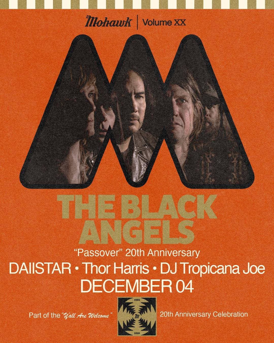 The Black Angels artwork from Mohawk