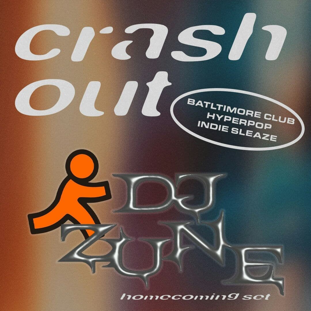 Crash Out artwork from DC9 Nightclub