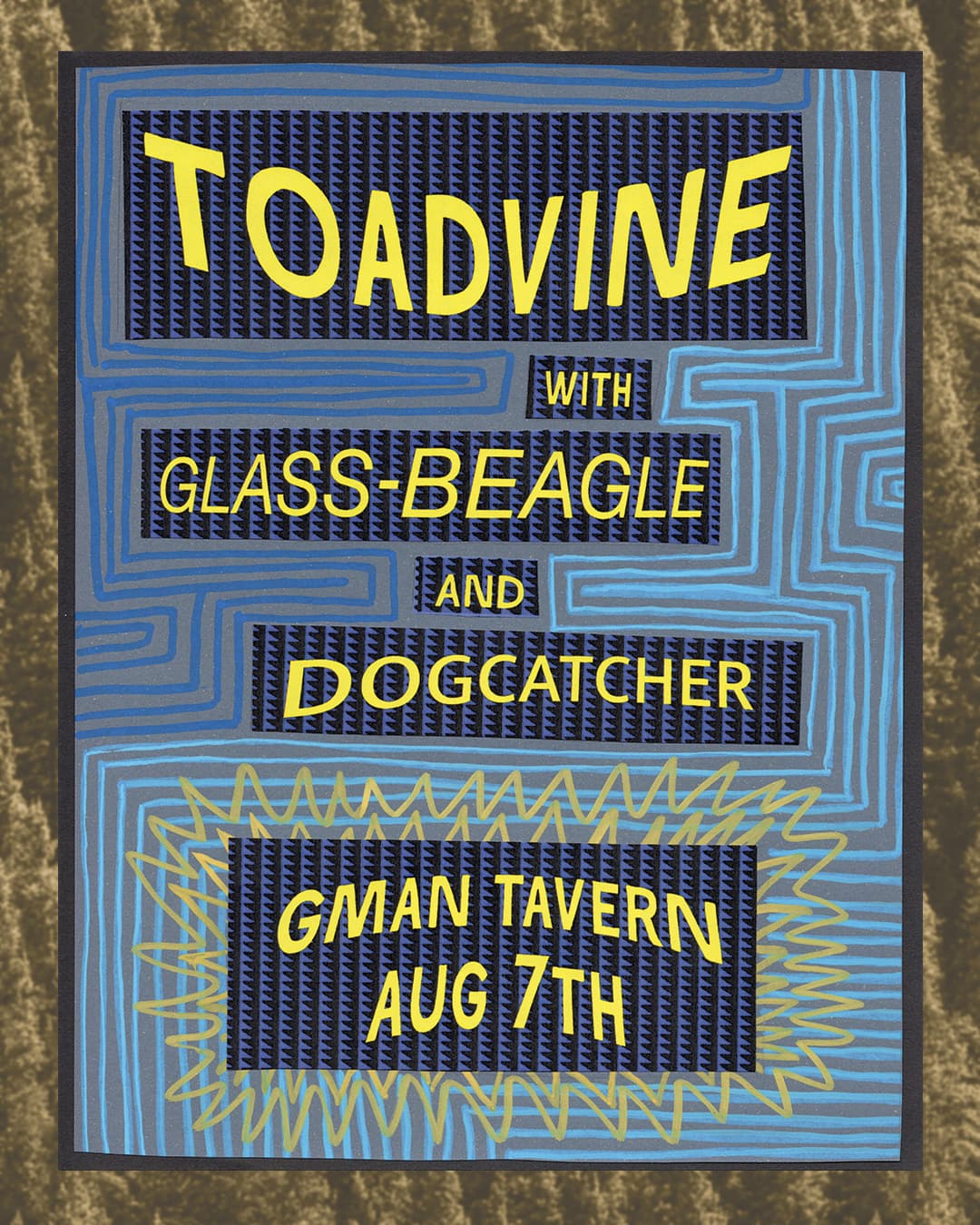 Toadvine * Glass Beagle * Dogcatcher artwork from GMan Tavern