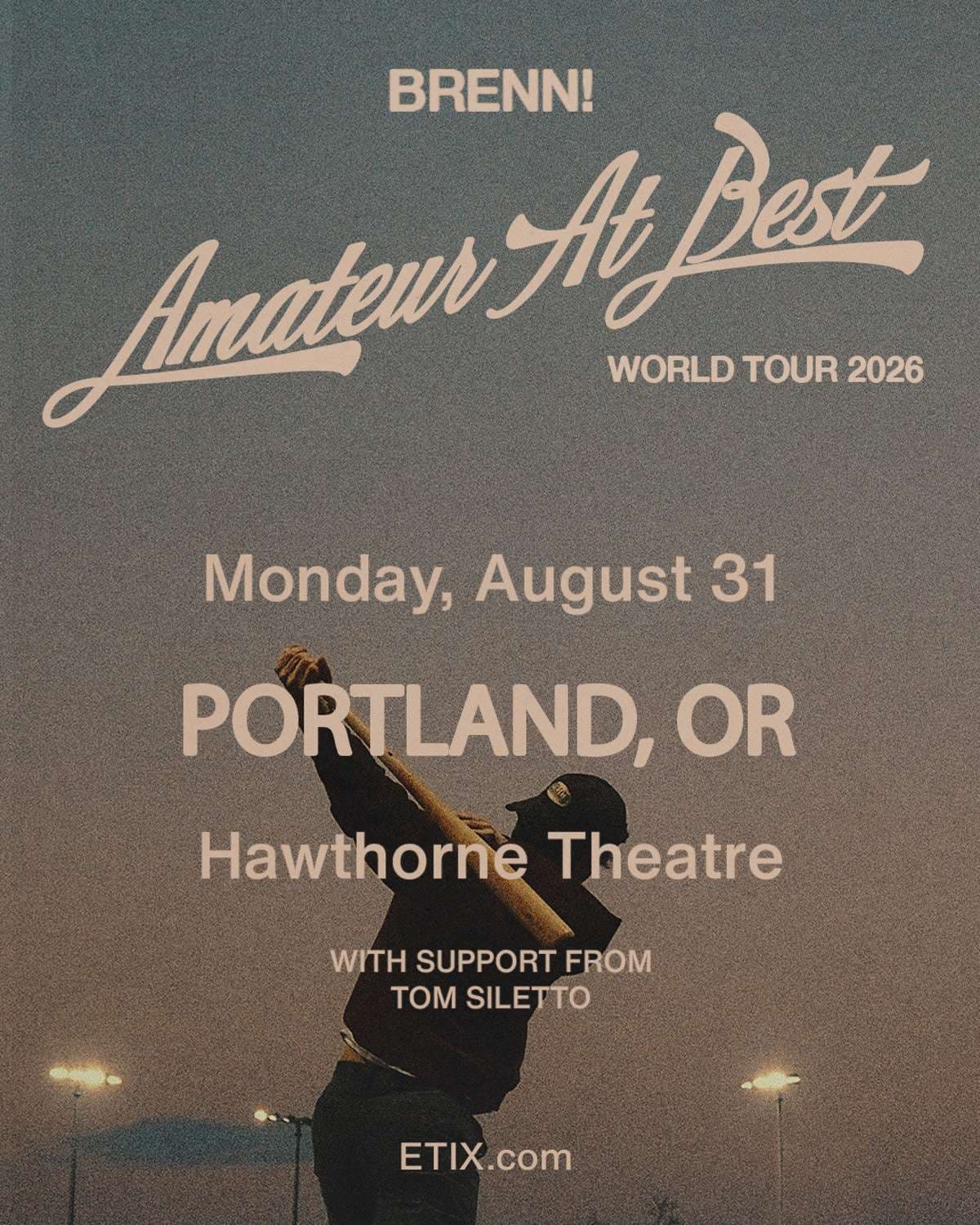 Brenn! poster for Hawthorne Theatre