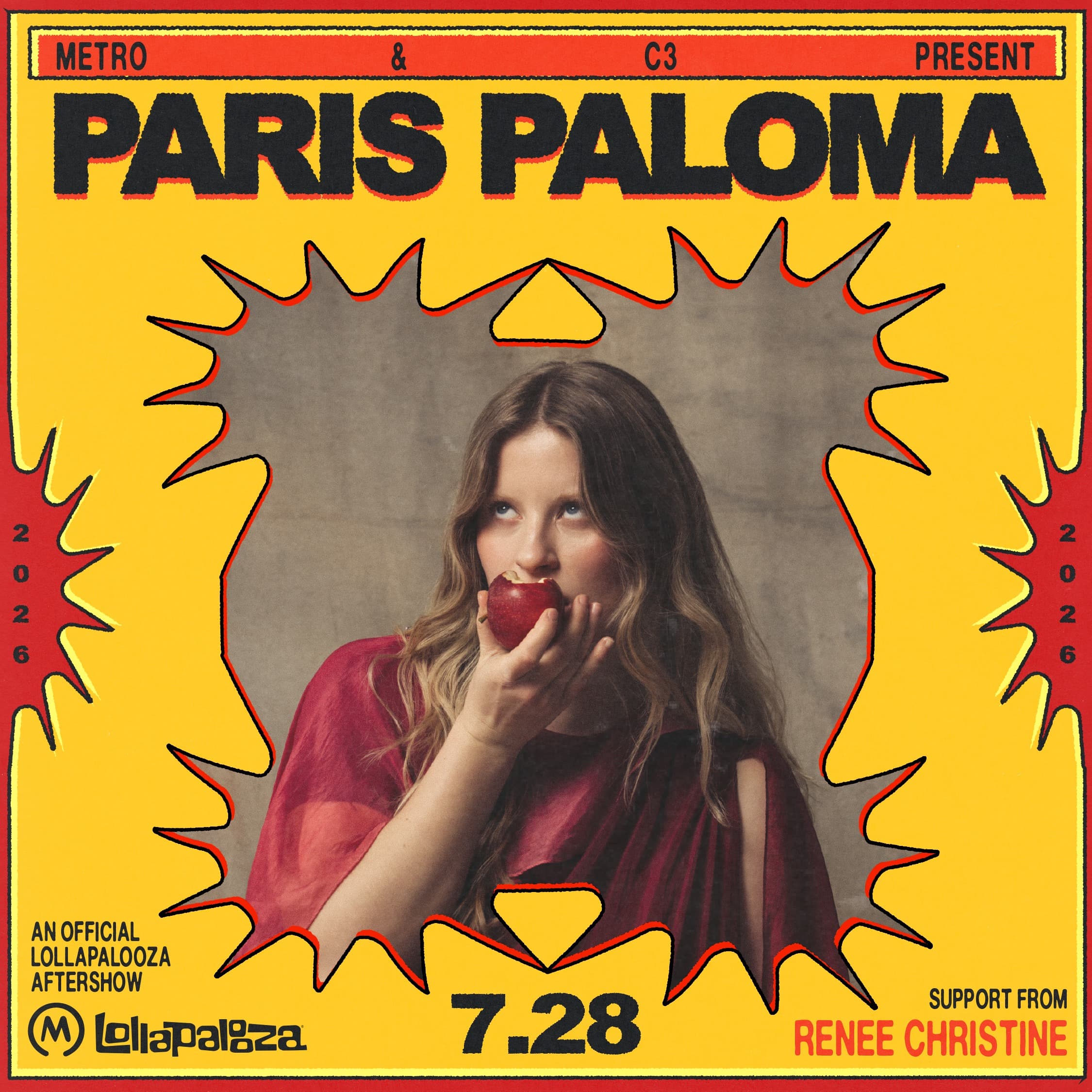 Paris Paloma artwork from Metro