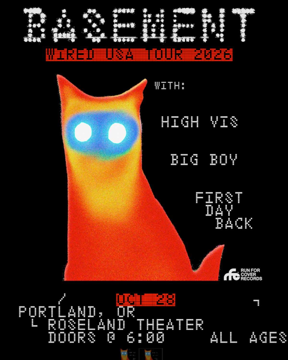 Basement poster for Roseland Theater