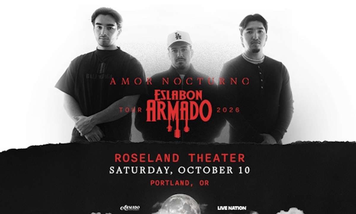 Eslabon Armado poster for Roseland Theater