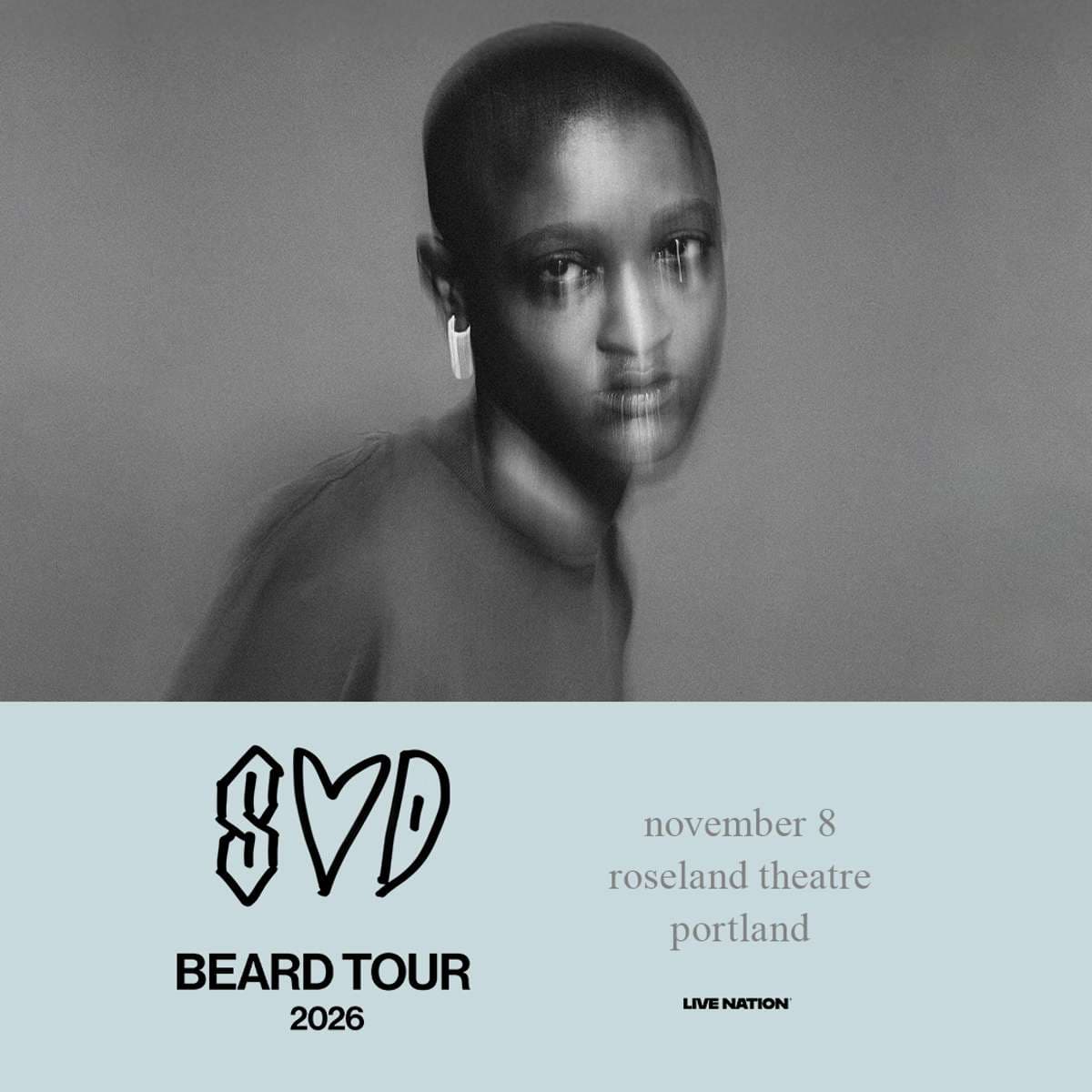 Syd: Beard Tour poster for Roseland Theater