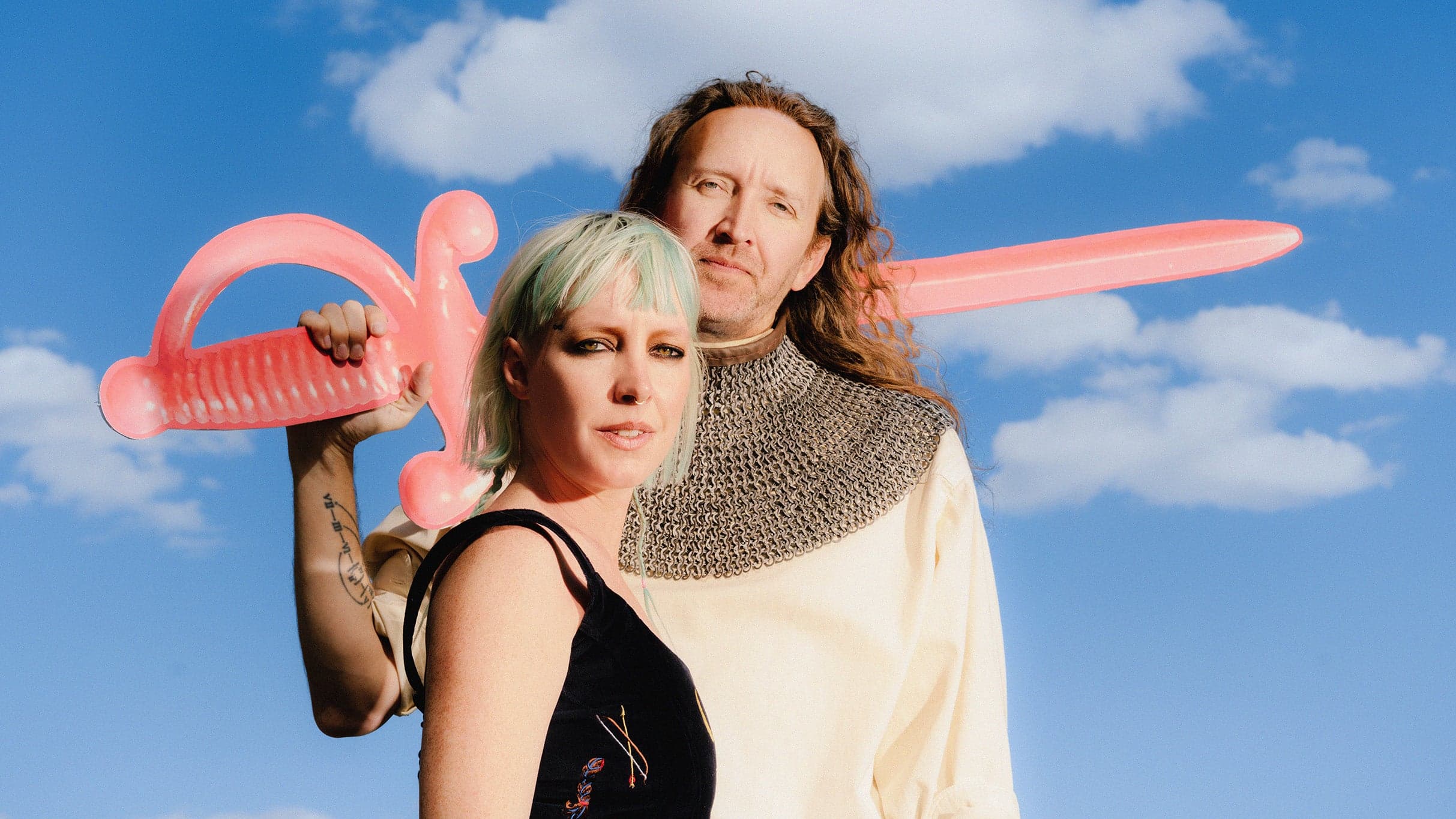 Sylvan Esso presented by Jack Daniel's artwork from The Salt Shed