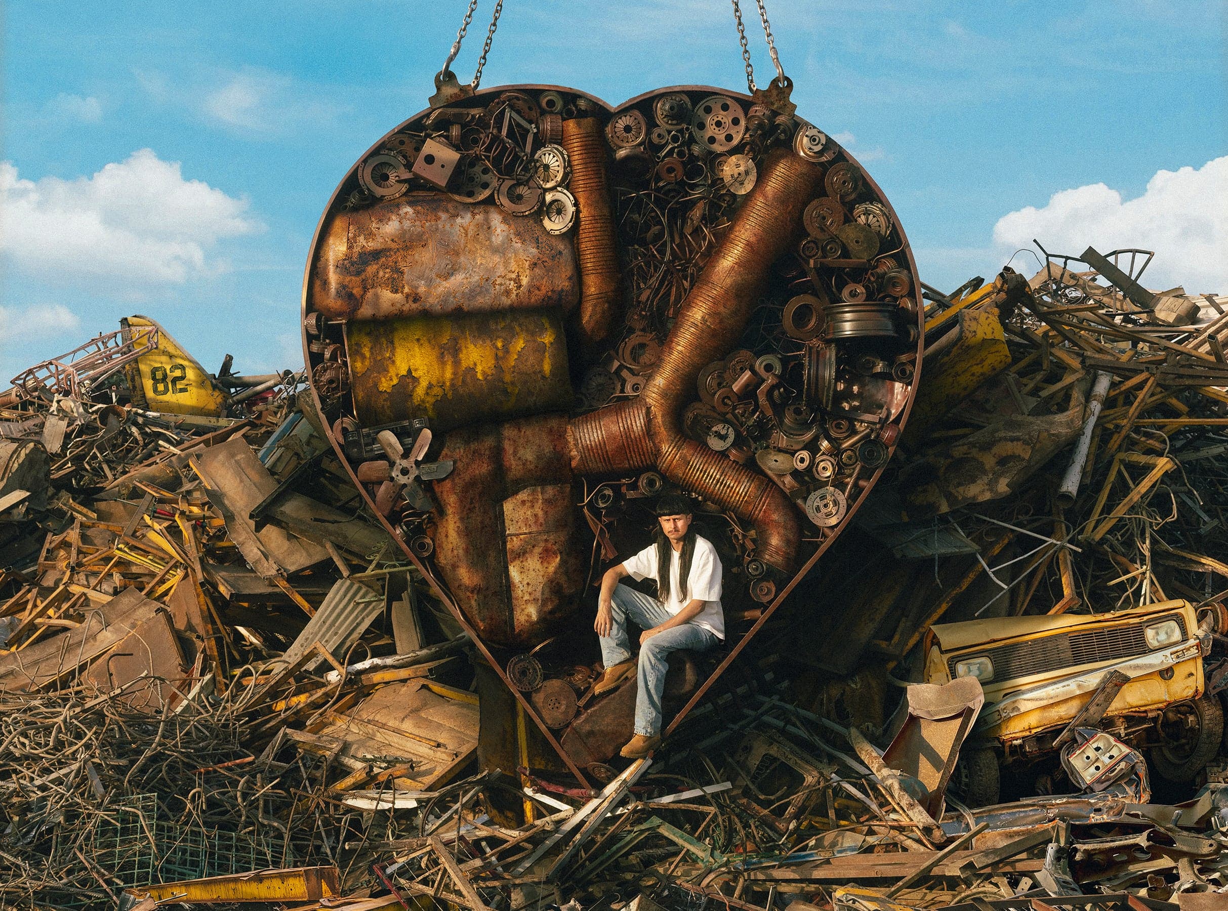 OLIVER TREE - LOVE YOU MADLY, HATE YOU BADLY WORLD'S FIRST WORLD TOUR artwork from The Salt Shed