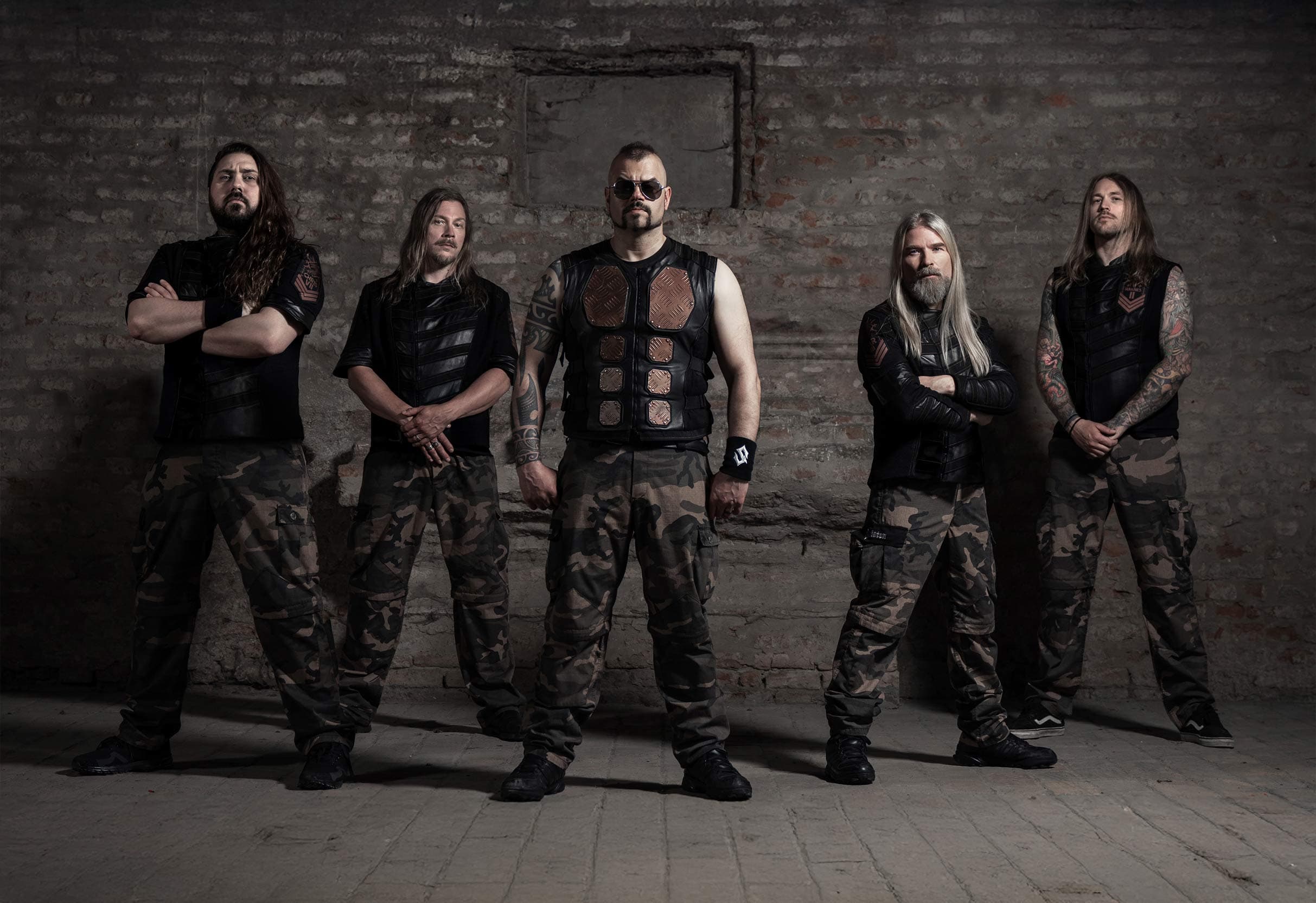 Sabaton: Legends on Tour artwork from The Salt Shed