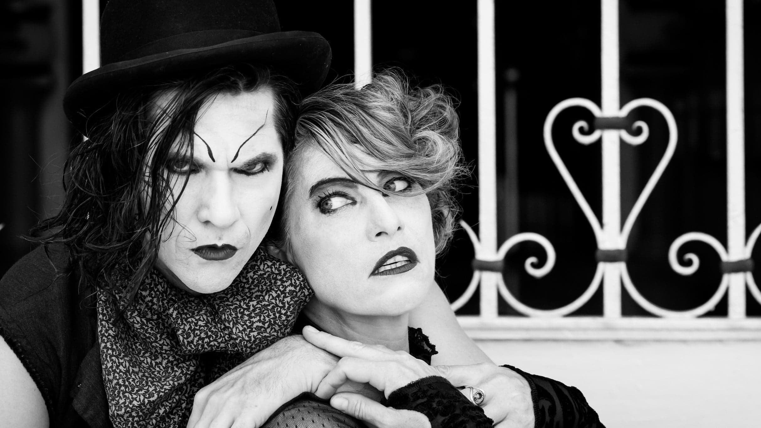 The Dresden Dolls artwork from The Salt Shed