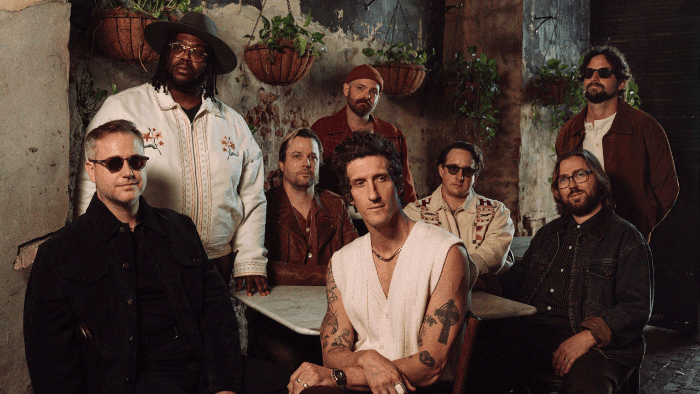The Revivalists with Robert Randolph presented by Jack Daniel's artwork from The Salt Shed