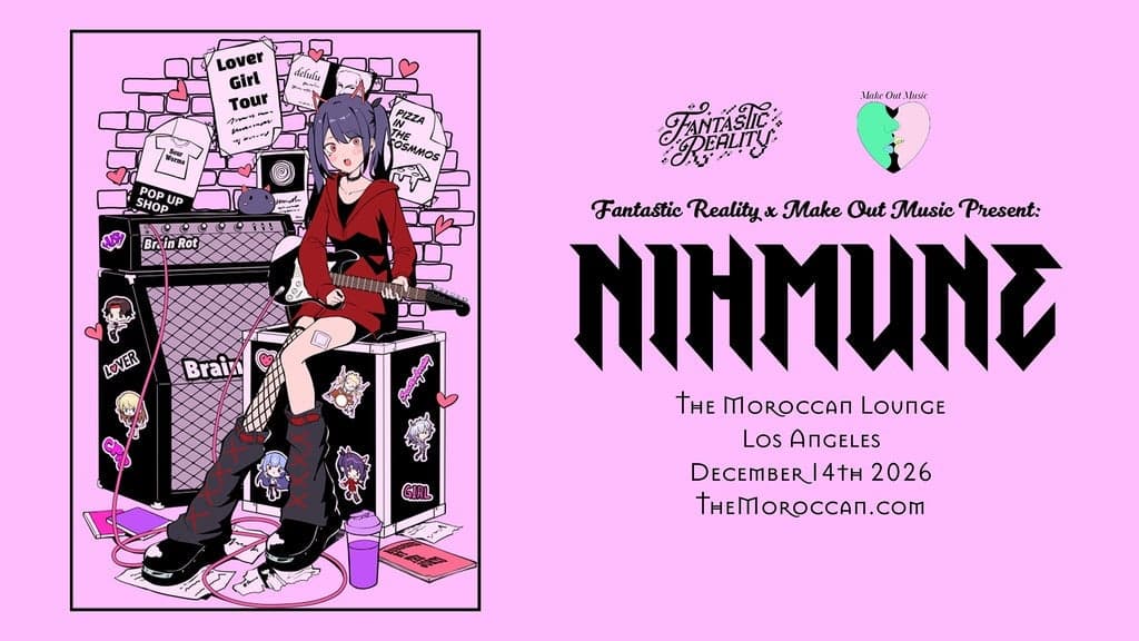 Fantastic Reality x Make Out Music Present: nihmune artwork from The Moroccan Lounge