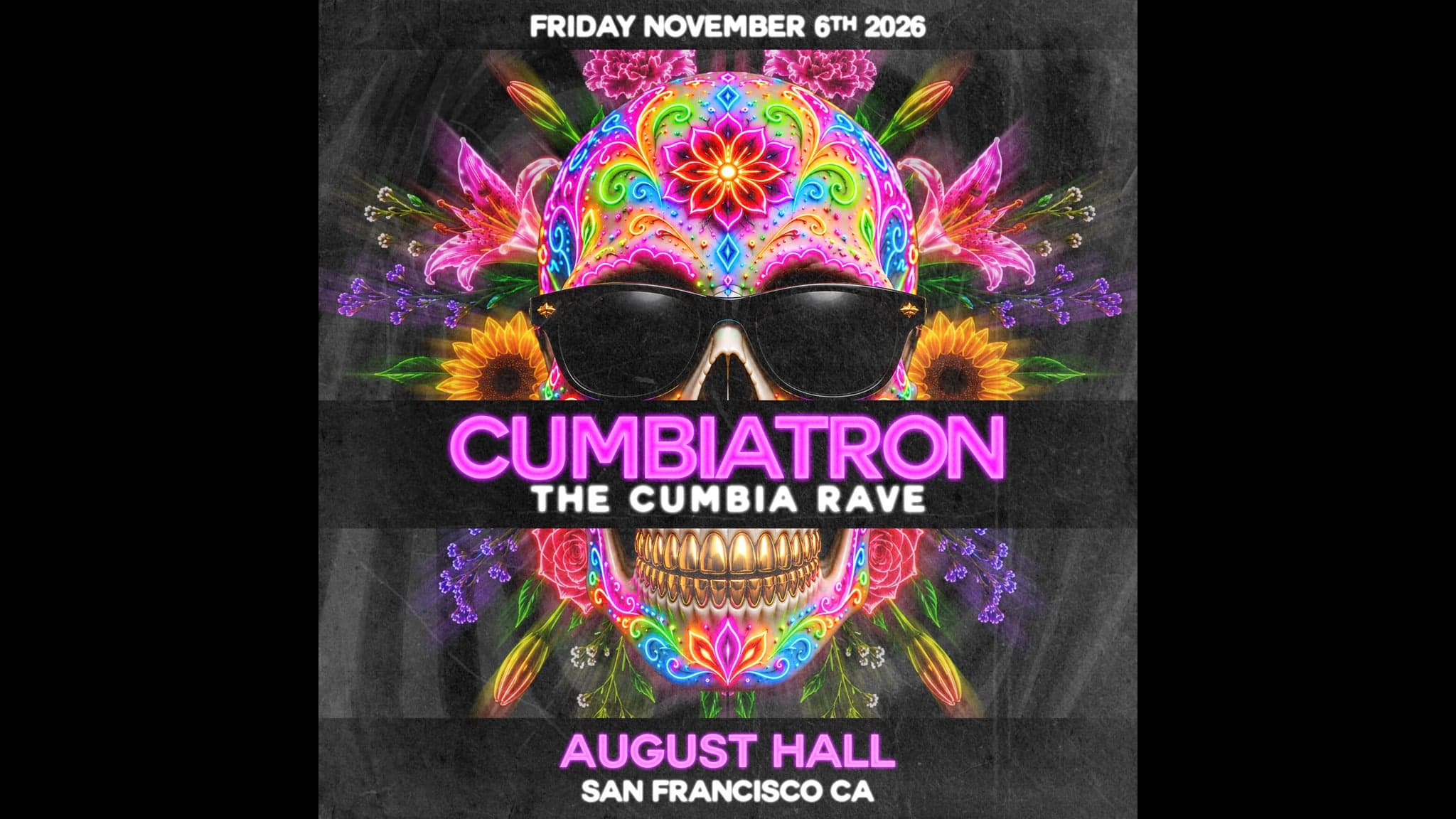 Cumbiatron artwork from August Hall