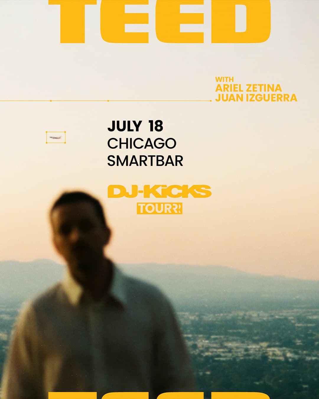 TEED: DJ-Kicks Tour artwork from Smartbar