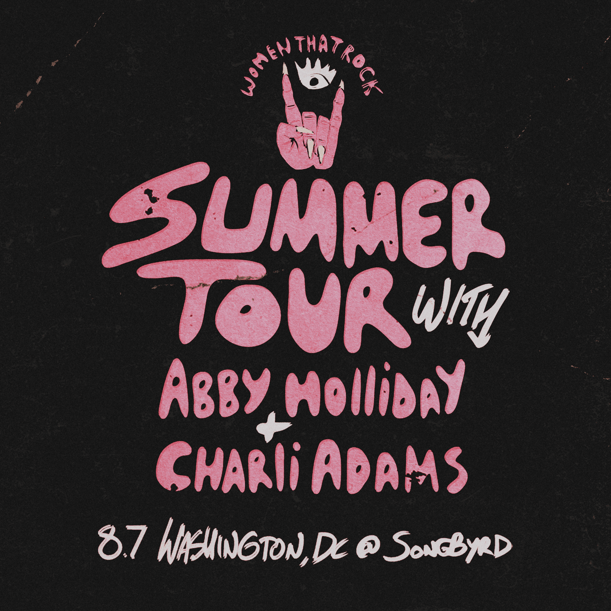 ABBY HOLLIDAY & CHARLI ADAMS artwork from Songbyrd Music House