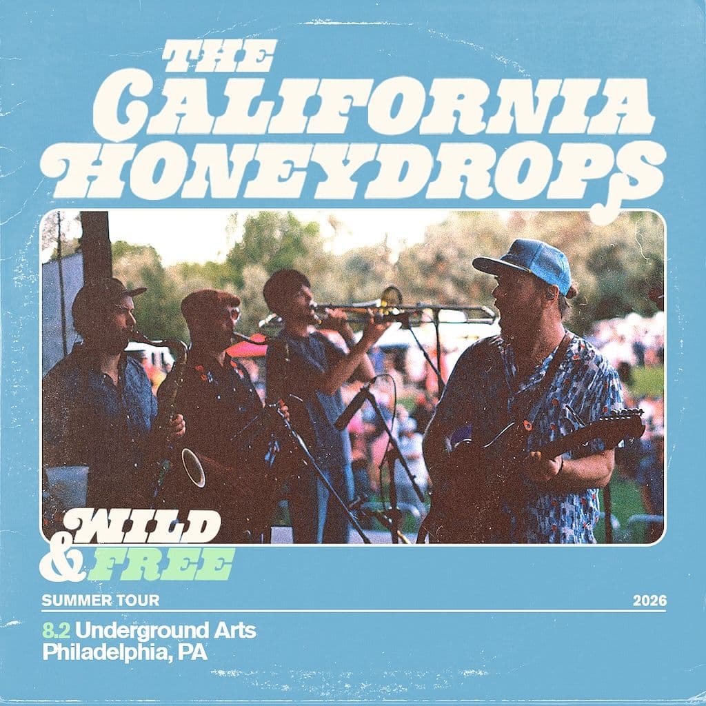 The California Honeydrops artwork from Underground Arts