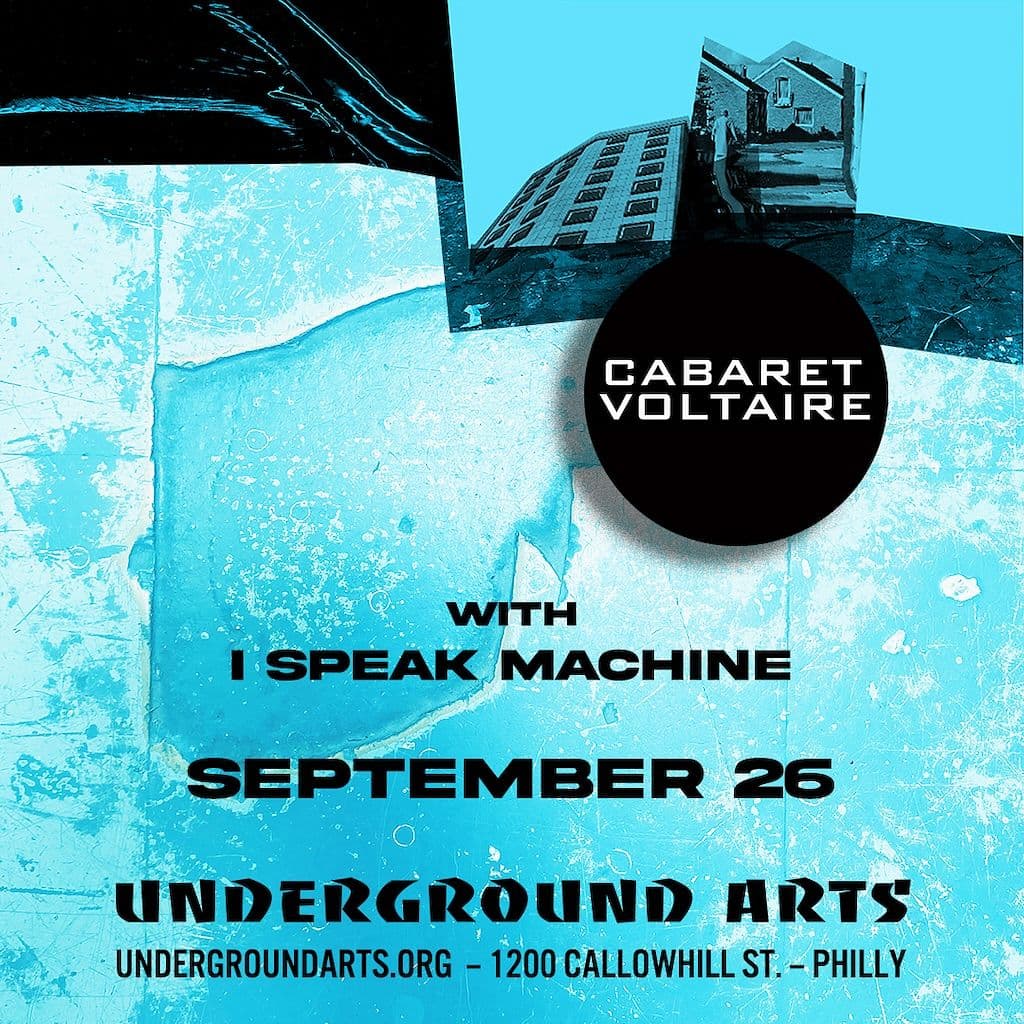 I Speak Machine poster for Underground Arts