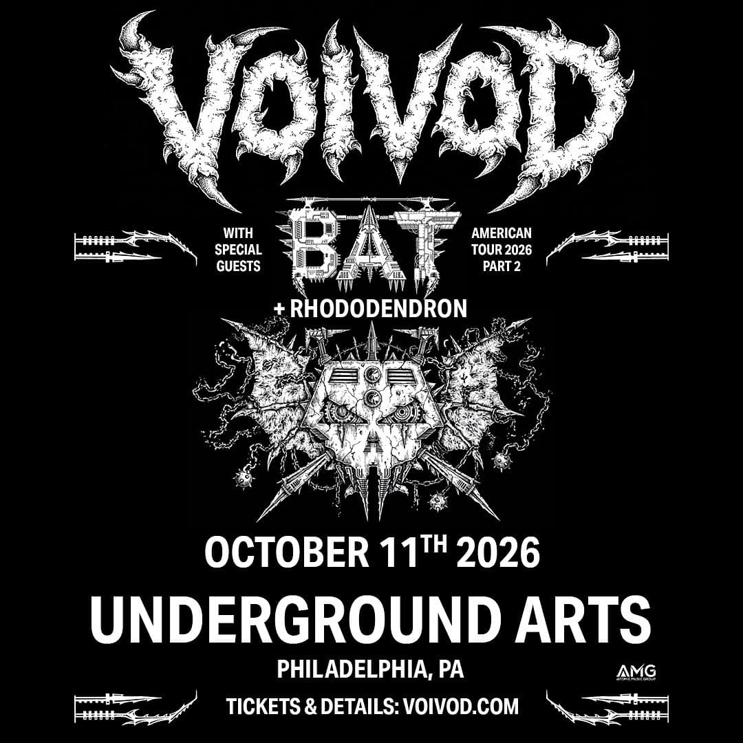 Voivod artwork from Underground Arts
