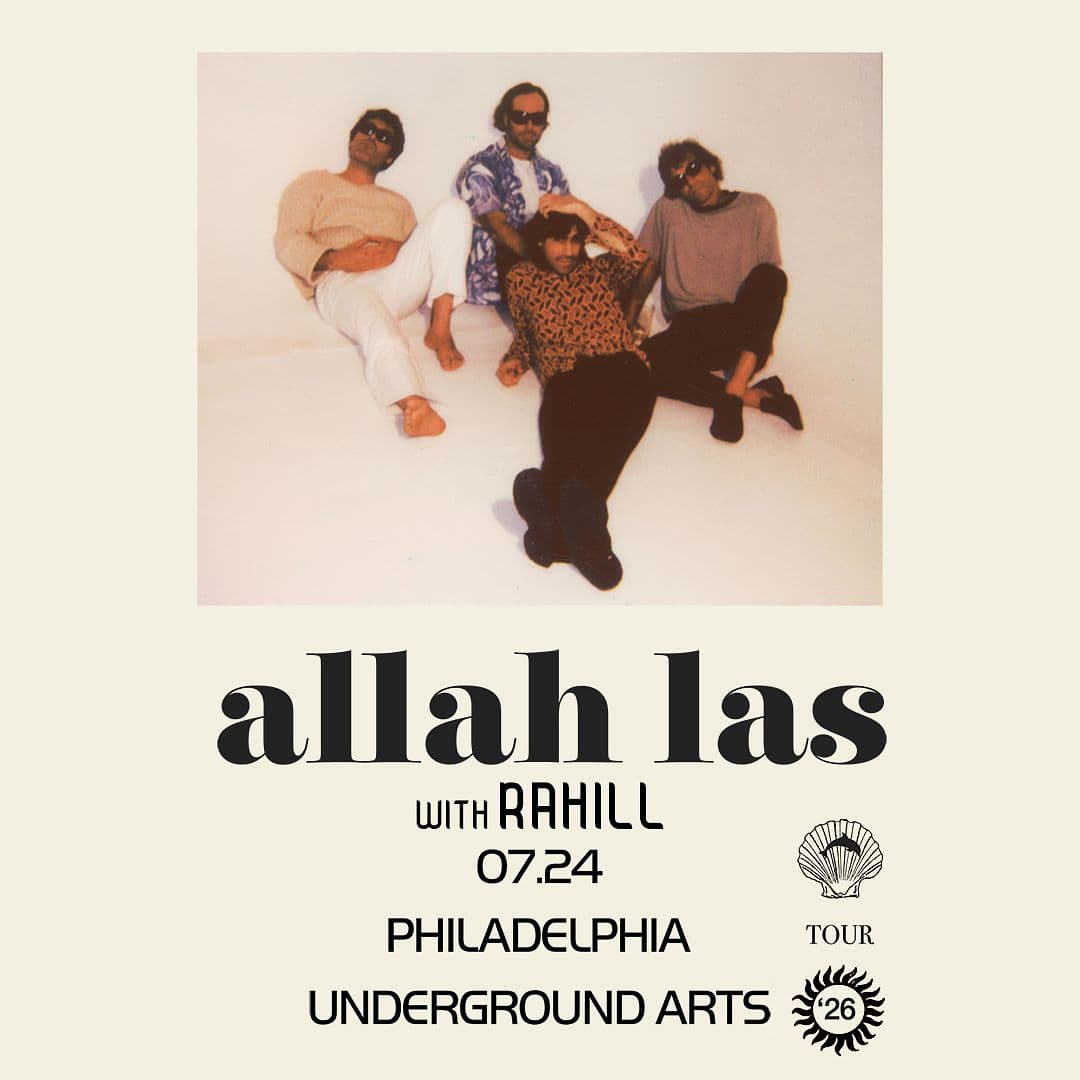 Allah-Las artwork from Underground Arts