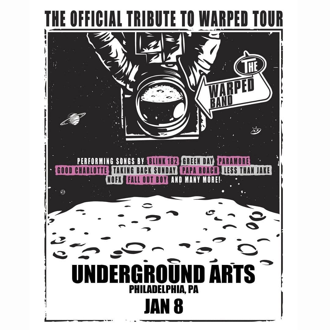 The Warped Band - The Official Tribute to Warped Tour artwork from Underground Arts
