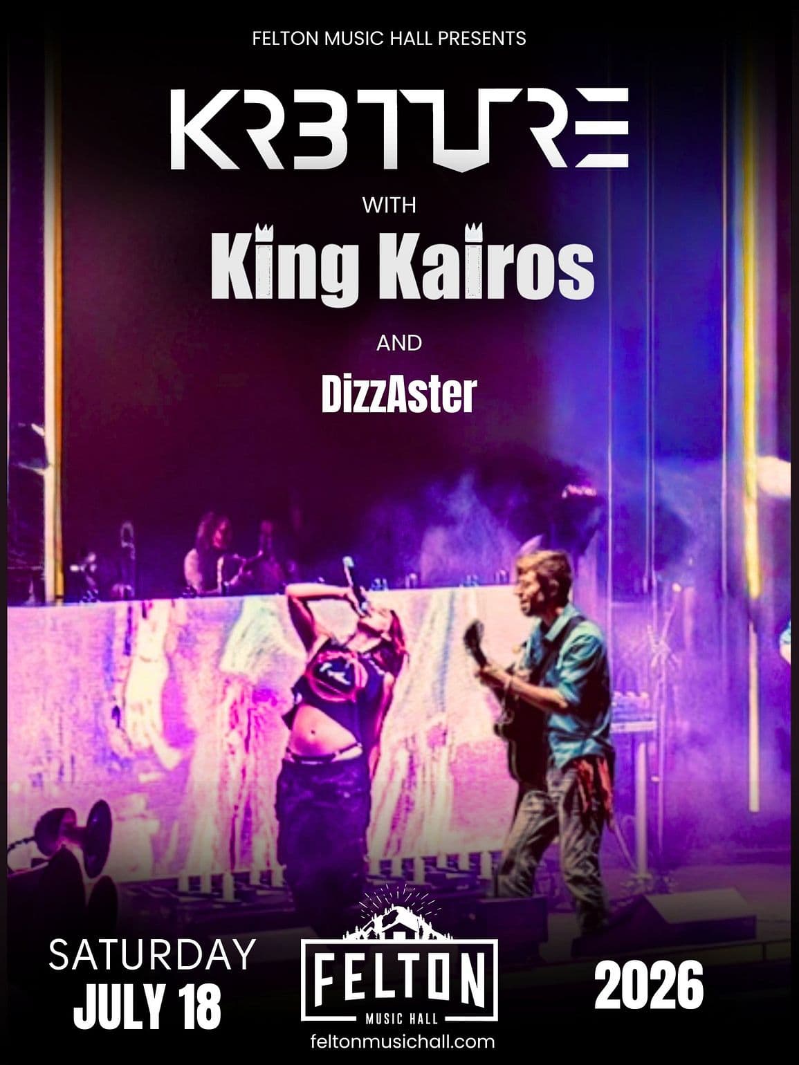 KR3TURE artwork from Felton Music Hall
