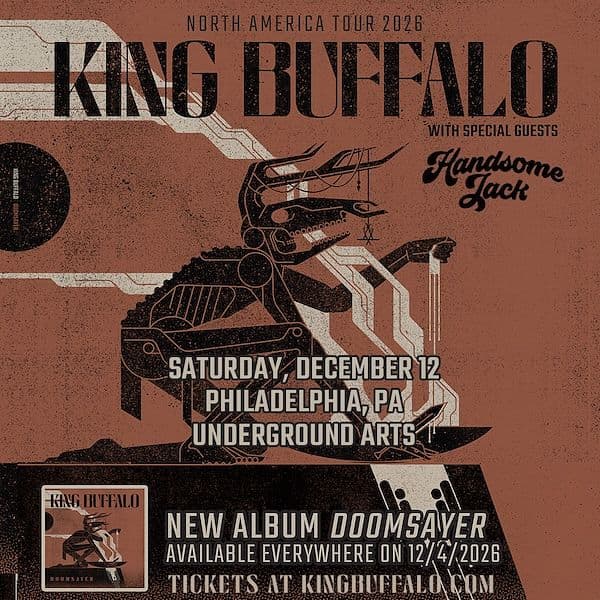 King Buffalo artwork from Underground Arts