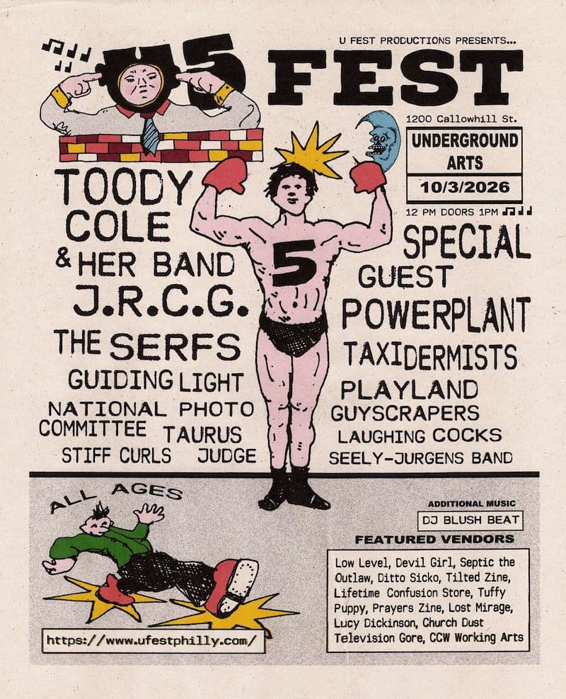U5 Fest artwork from Underground Arts