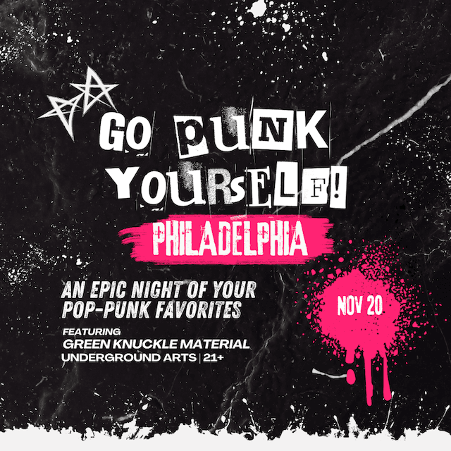Go Punk Yourself: A Night of Pop-Punk Classics artwork from Underground Arts