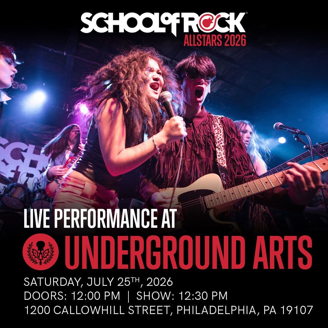 School of Rock Allstars artwork from Underground Arts