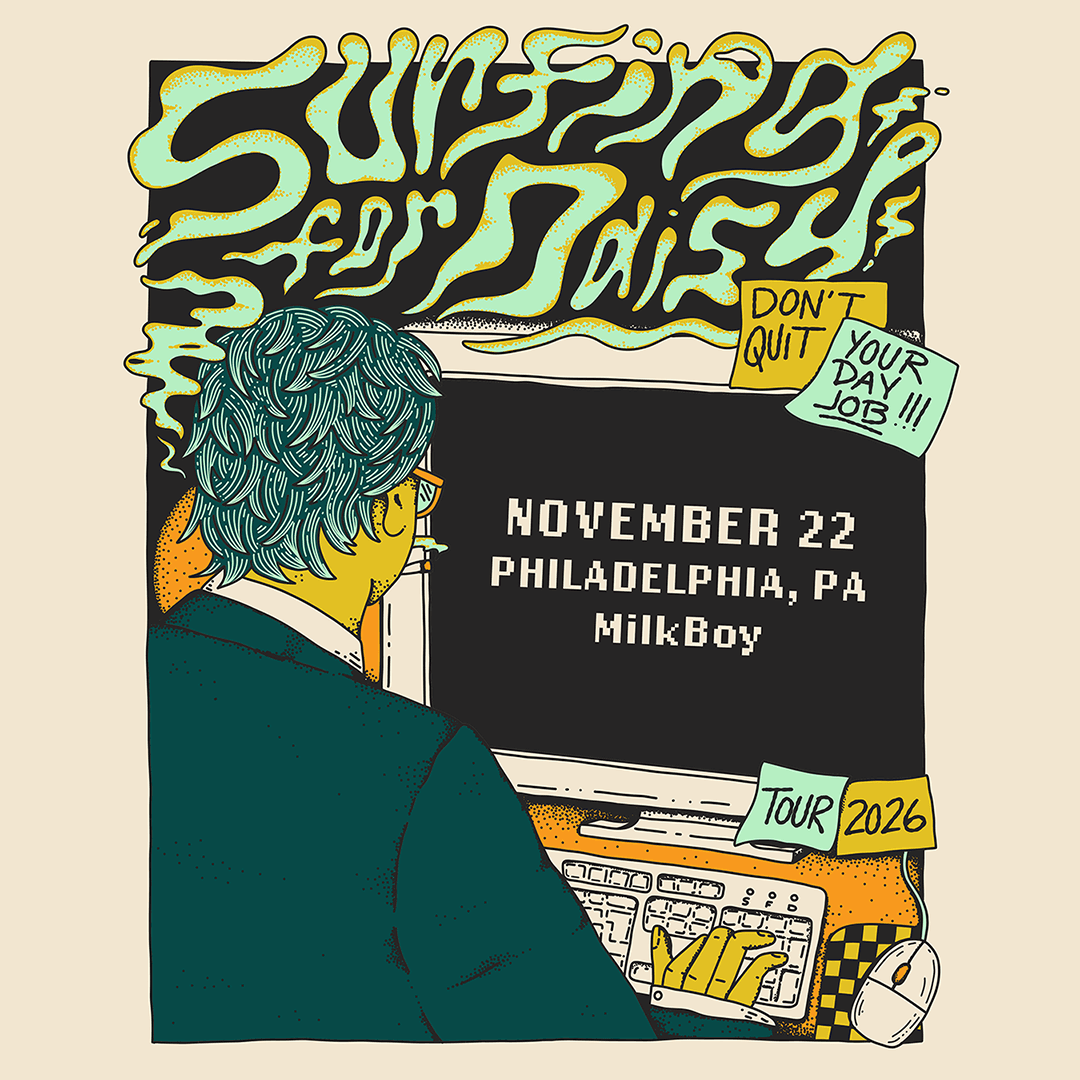 Surfing For Daisy artwork from MilkBoy