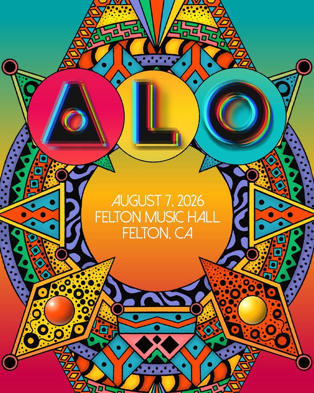 ALO artwork from Felton Music Hall