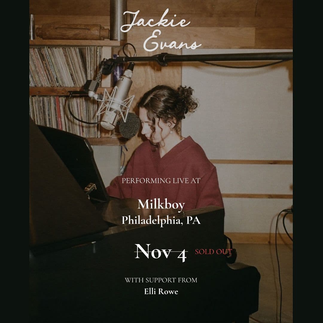 Jackie Evans poster for MilkBoy