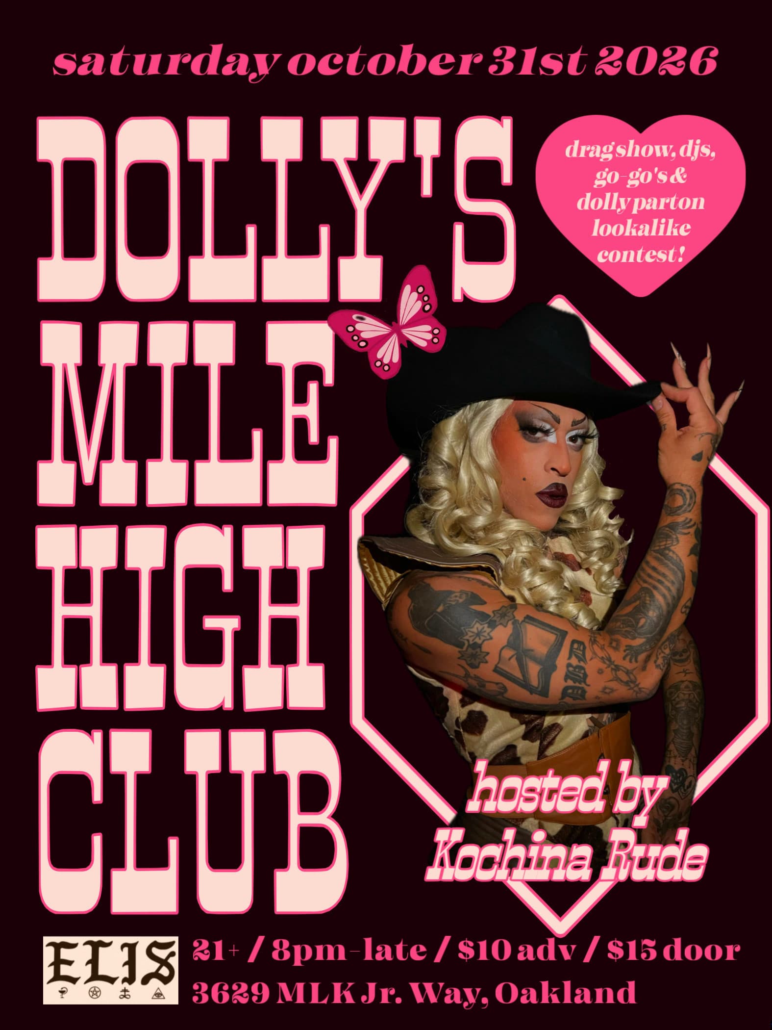 Dolly's Mile High Club artwork from Eli's Mile High Club