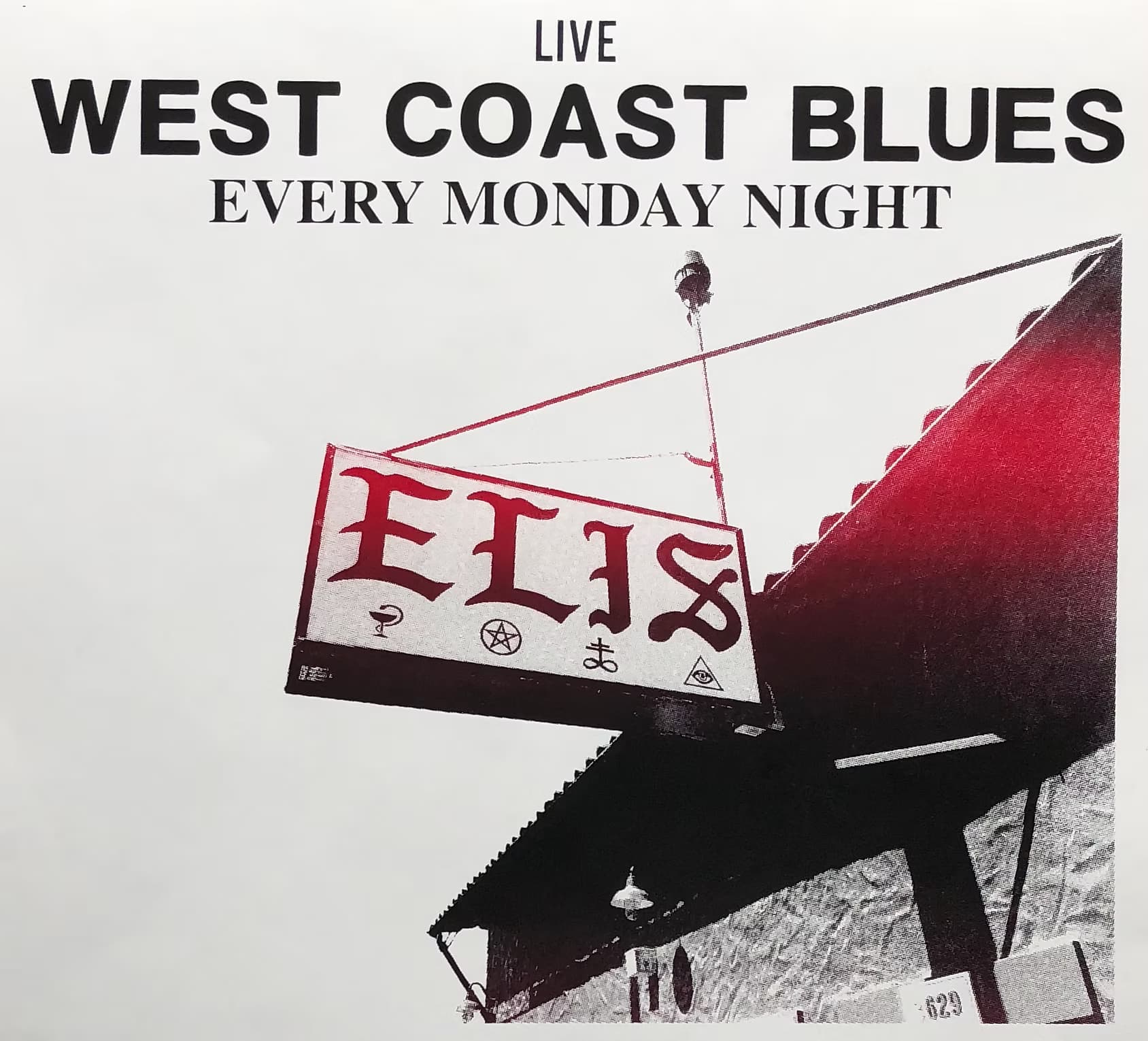BLUE MONDAYS - Ella Pennewell artwork from Eli's Mile High Club