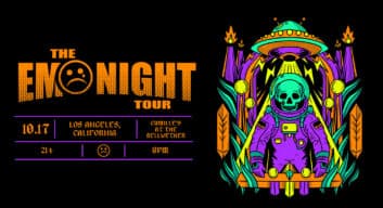 The Emo Night Tour artwork from Camille's at The Bellwether