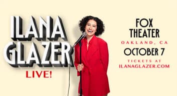 Ilana Glazer Live! artwork from Fox Theater
