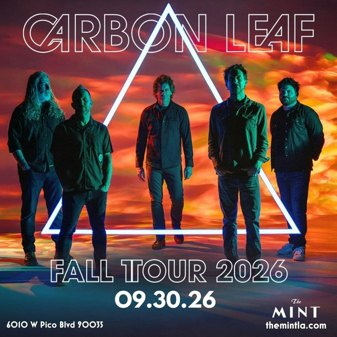 Carbon Leaf, Shaky Feelin’ artwork from The Mint