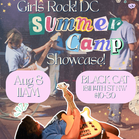 GIRLS ROCK! DC AUGUST SHOWCASE artwork from Black Cat