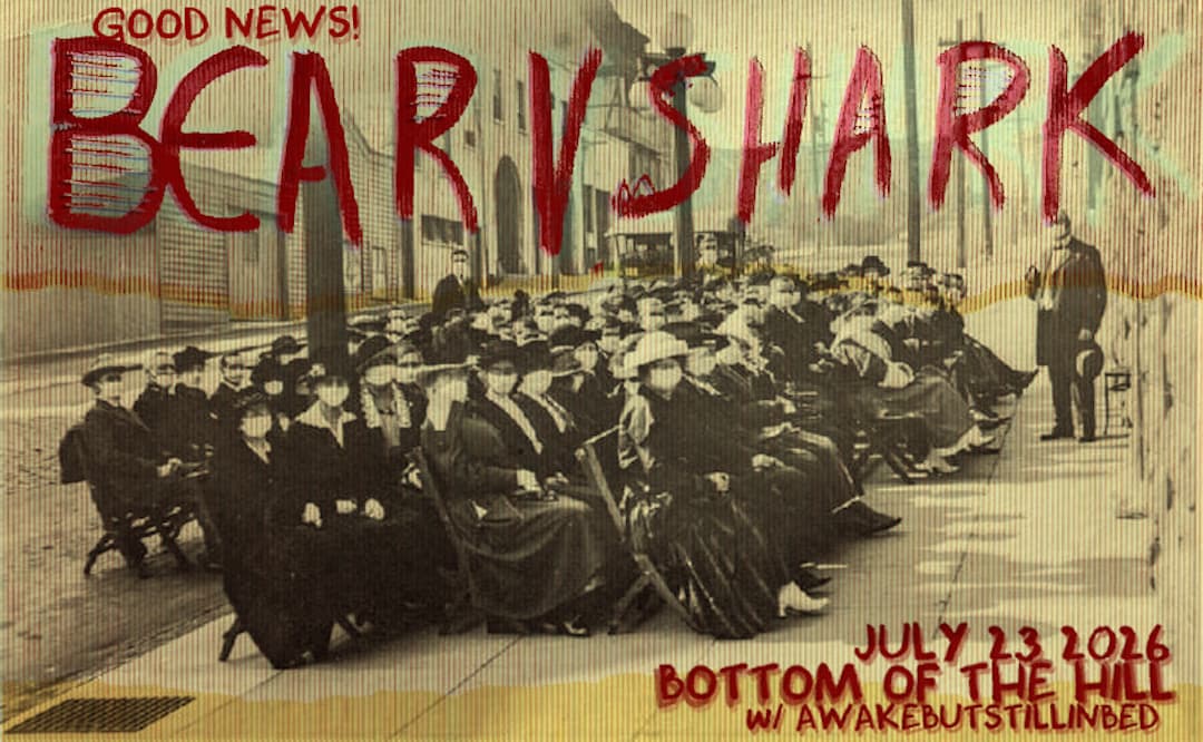 Bear vs Shark artwork from Bottom of the Hill