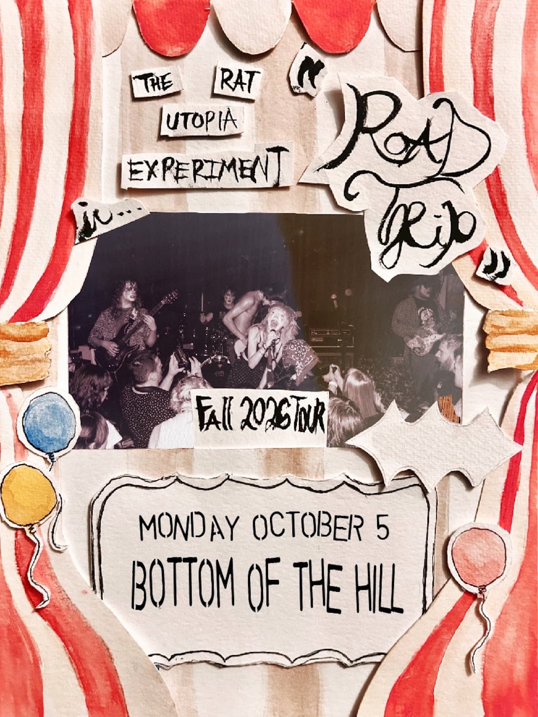 The Rat Utopia Experiment artwork from Bottom of the Hill