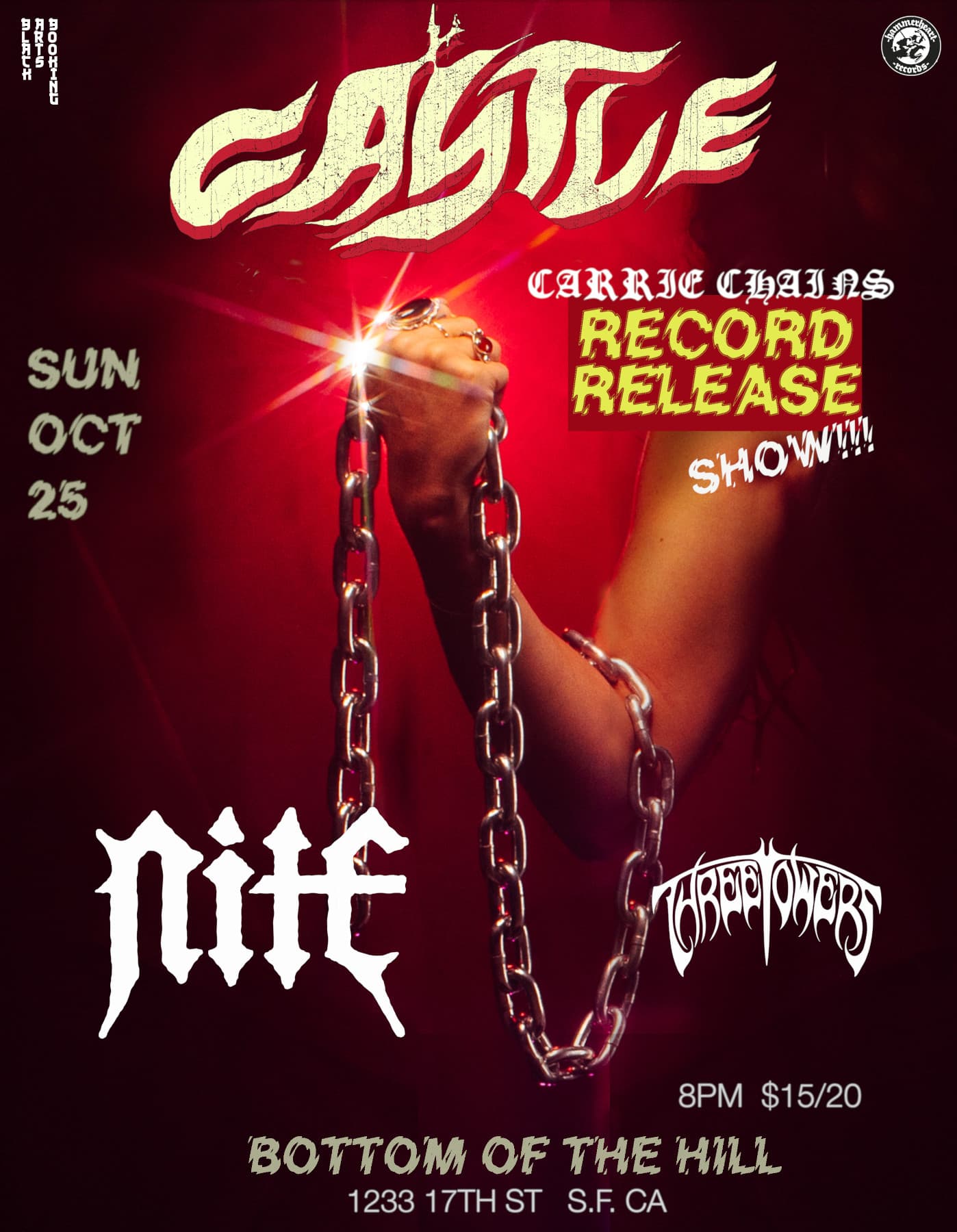 Nite poster for Bottom of the Hill