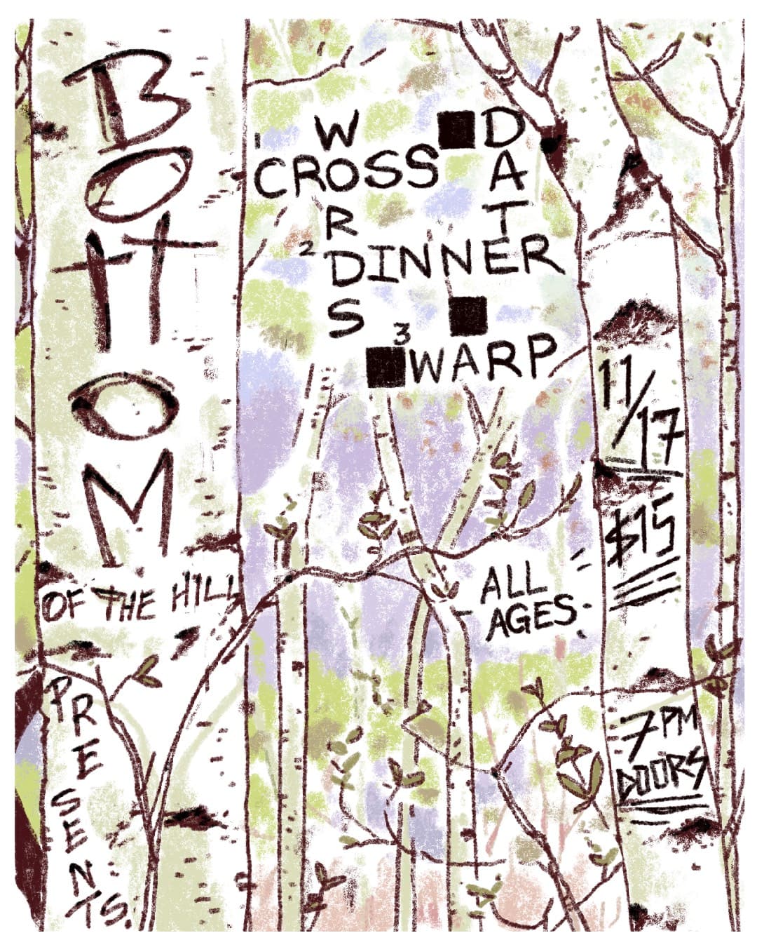 Warp artwork from Bottom of the Hill