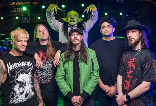 Nekrogoblikon artwork from Crystal Ballroom