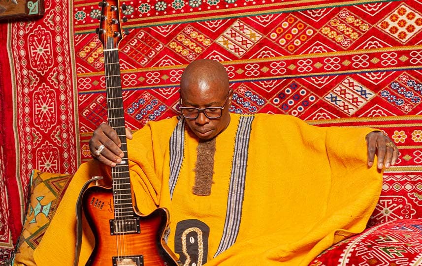 Vieux Farka Touré poster for Lodge Room