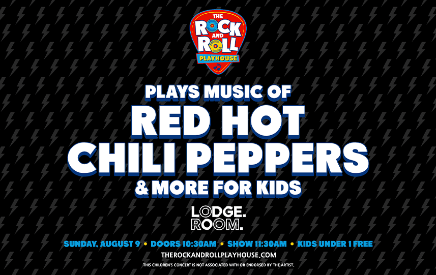 The Rock and Roll Playhouse Plays Music of Red Hot Chili Peppers + More for Kids artwork from Lodge Room