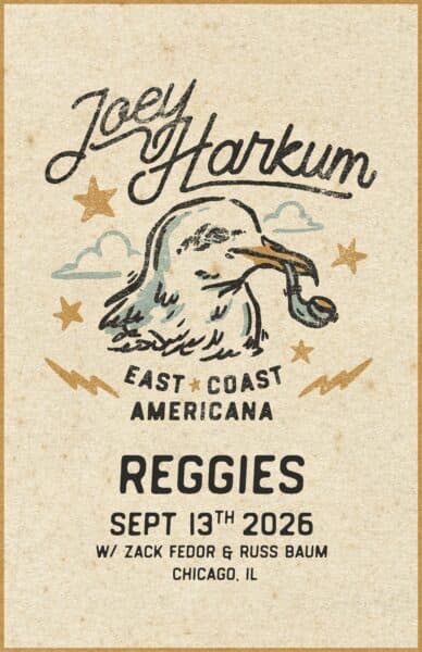 JOEY HARKUM artwork from Reggie's Music Joint